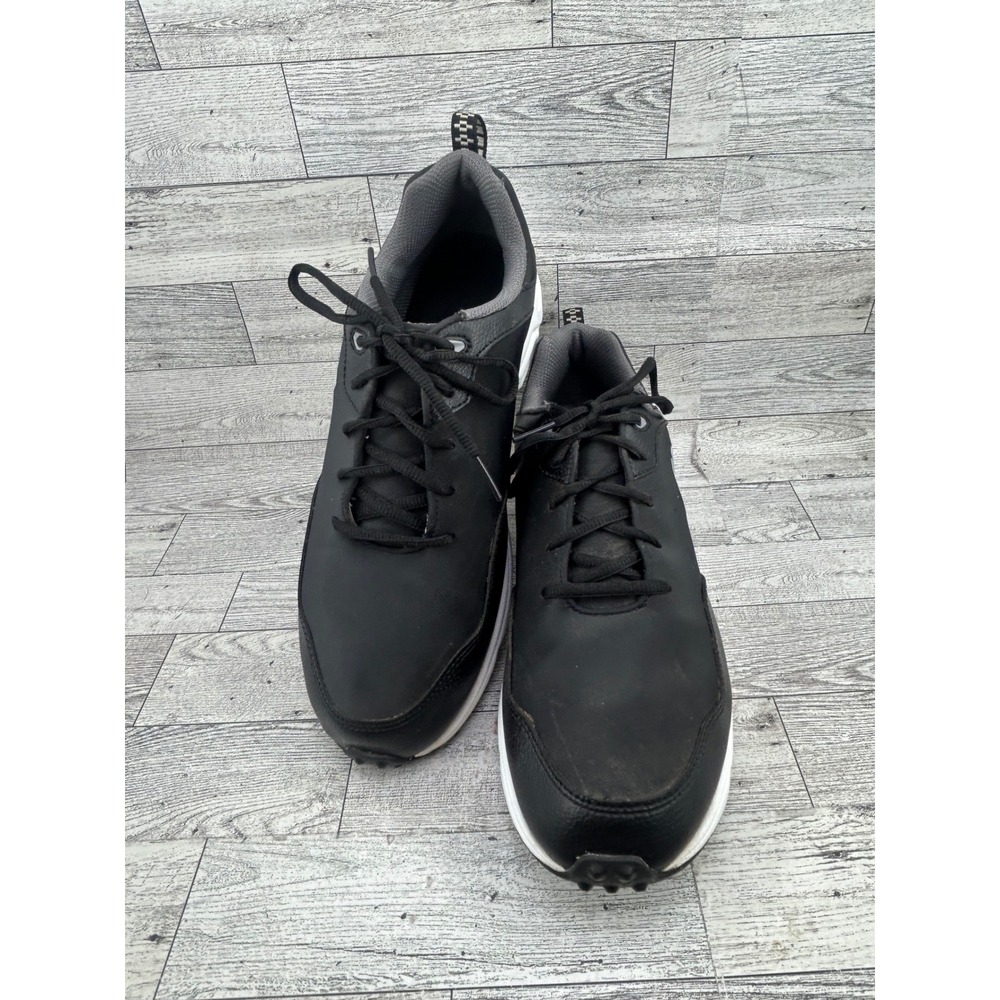 FootJoy SuperLites XP Men‎ Golf Shoes Black White Spikeless 56830 Size 9 Wide